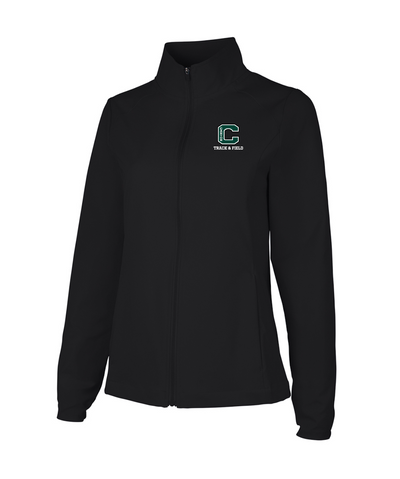 Suburban Striders - Chaqueta elástica con cremallera completa Lexington para mujer de Charles River (5614)
