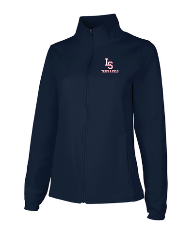 Suburban Striders - Chaqueta elástica con cremallera completa Lexington para mujer de Charles River (5614)