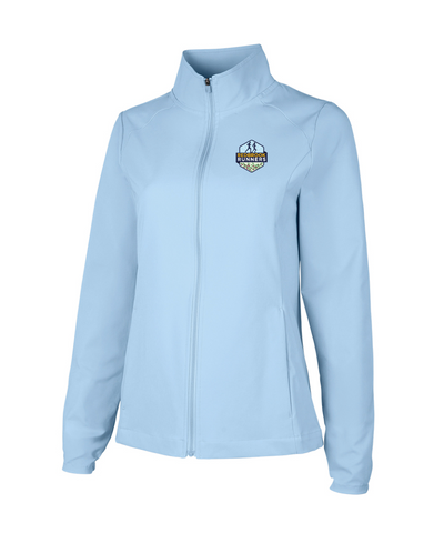 Suburban Striders - Chaqueta elástica con cremallera completa Lexington para mujer de Charles River (5614)