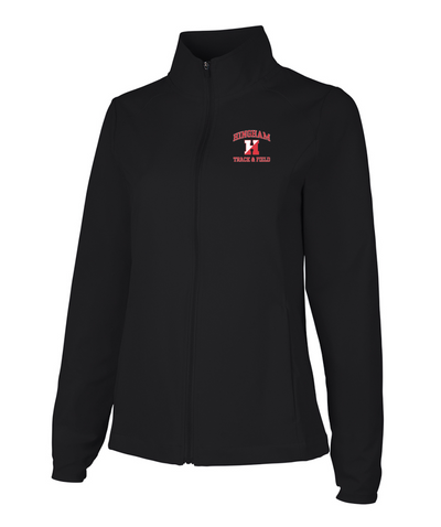 Suburban Striders - Chaqueta elástica con cremallera completa Lexington para mujer de Charles River (5614)