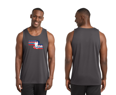 Impact Running Club - Camiseta de tirantes para competición masculina (ST356)