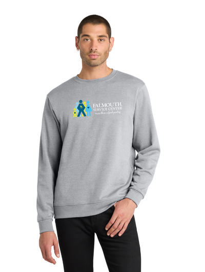 Falmouth Service Center- Unisex Fleece Crewneck Sweatshirt (DT6104)
