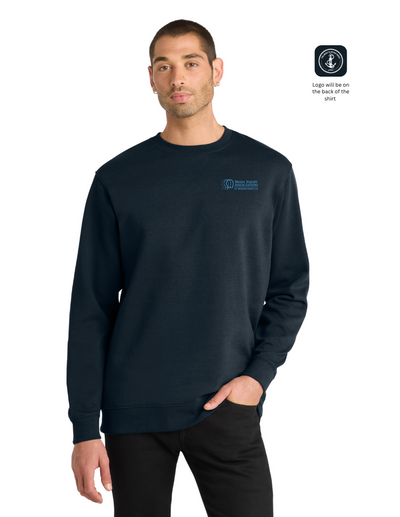 Fundación para el Aneurisma Cerebral (FRR) - Sudadera unisex de cuello redondo de polar (DT6104)