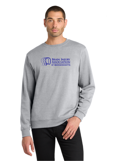 Fundación para el Aneurisma Cerebral (FRR) - Sudadera unisex de cuello redondo de polar (DT6104)
