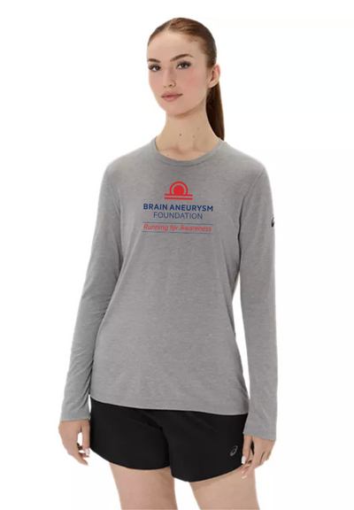 Camiseta de manga larga triblend PR para mujer de Asics (2012D305)