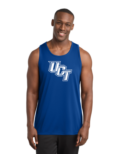 Impact Running Club - Camiseta de tirantes para competición masculina (ST356)