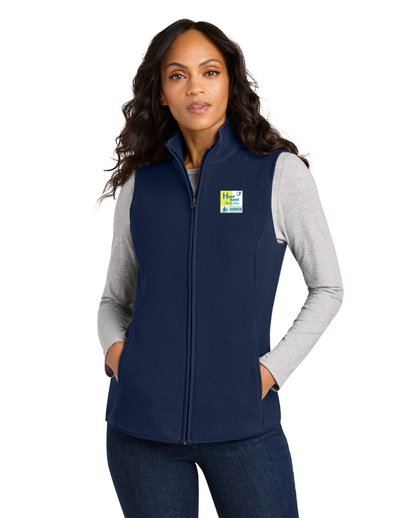 Hospital General Brigham Faulkner de Massachusetts - Chaleco polar para mujer (L702)
