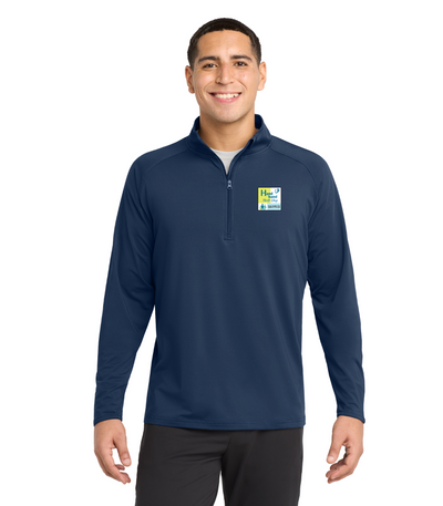 Neurofibromatosis Northeast FRR - Suéter con cremallera de 1/4 para hombre (ST850)
