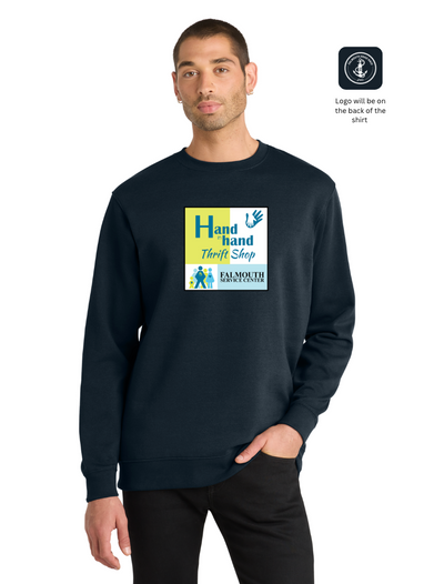 Fundación para el Aneurisma Cerebral (FRR) - Sudadera unisex de cuello redondo de polar (DT6104)