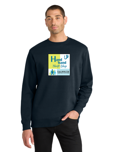 Falmouth Service Center- Unisex Fleece Crewneck Sweatshirt (DT6104)