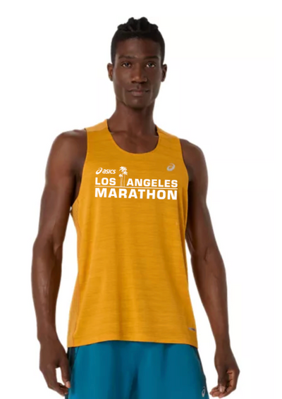 2027 ASICS Los Angeles Marathon-ASICS Men's Road Singlet Yamabuki (2011D478) (LA27-06)