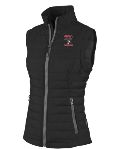 Wellesley Track and Field 2023 - CHALECO ACOLCHADO RADIUS PARA MUJER - 5535
