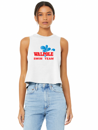 Walpole Swim - Women’s Racerback Cropped Tank (BC6682)