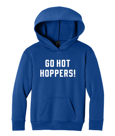 OPR Hot Hoppers- Youth Easy Fleece Pullover Hooded Sweatshirt (PC68YH)