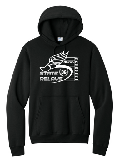 Division 6 Relays - Unisex Fleece Pullover Hooded Sweatshirt (PC78H)