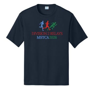 Division 2 Relays - Adult Unisex Performance Tee (PC380)