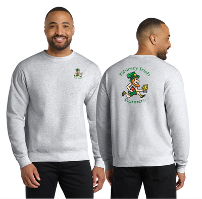 Thirsty Irish Runners - Unisex Core Fleece Crewneck Sweatshirt (PC78)