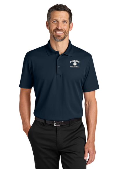 Foxboro Volleyball- Men's Plaited Pique Polo (K620)