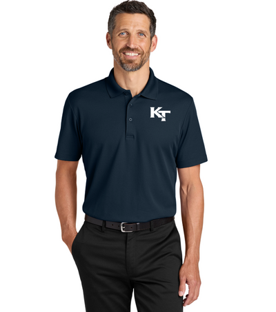 Keefe Tech High School- Men's Plaited Pique Polo (K620)