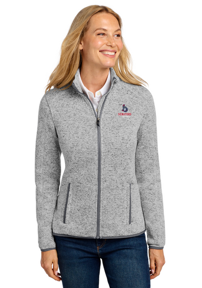 Mahar Track & Field - Women's Sweater Fleece Jacket (L232)
