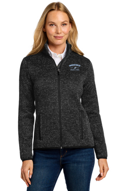 Medfield Track & Field - Women's Sweater Fleece Jacket (L232)