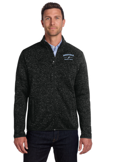 Medfield Track & Field - Sweater Fleece Jacket (F232)