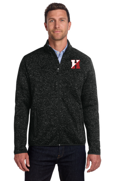 Hingham Track & Field - Sweater Fleece Jacket (F232)
