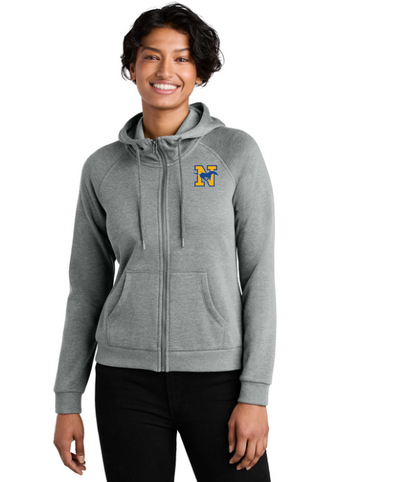 Norwood Track & Field - Women’s Organic CVC Fleece Full-Zip Hoodie (AL5003)