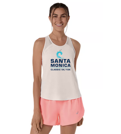 Camiseta de tirantes ASICS para mujer - Crema (2012D370)