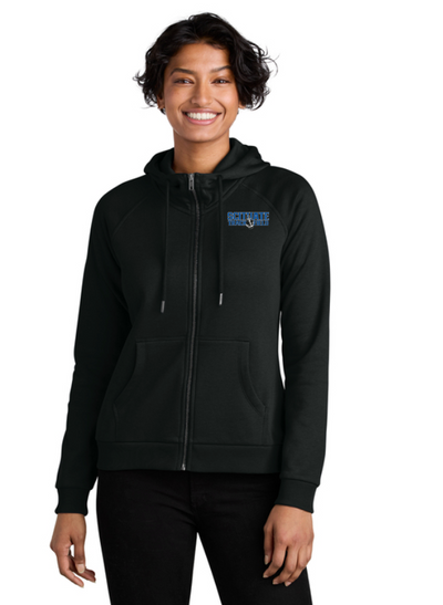 Scituate Track & Field- Women’s Organic CVC Fleece Full-Zip Hoodie (AL5003)