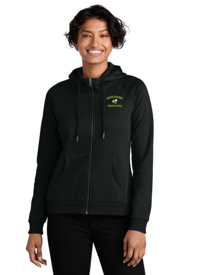 North Reading Track & Field- Women’s Organic CVC Fleece Full-Zip Hoodie (AL5003)