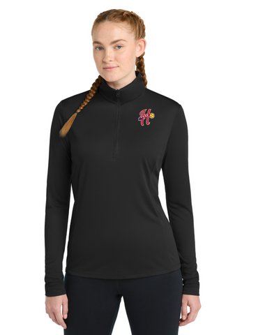 Hurricanes Softball - Ladies' Performance Quarter-Zip (LST357)