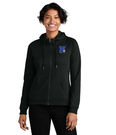 Norwell Track and Field- Women’s Organic CVC Fleece Full-Zip Hoodie (AL5003)