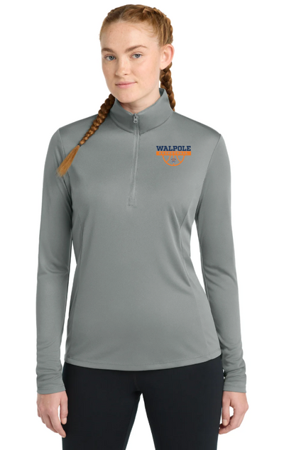 Walpole Youth Basketball - Ladies' Performance Quarter-Zip (LST357)