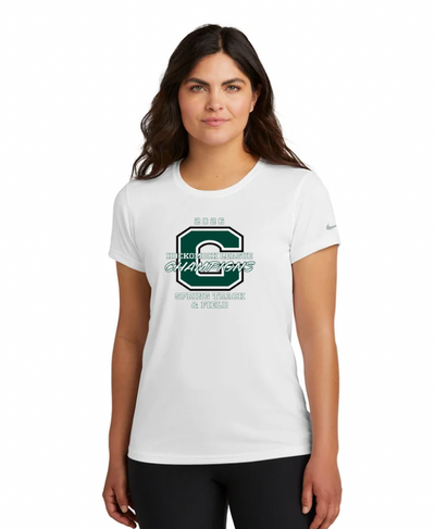 Canton Track & Field- CHAMPS- Nike Women's Swoosh Sleeve rLegend Tee (NKDX8734)
