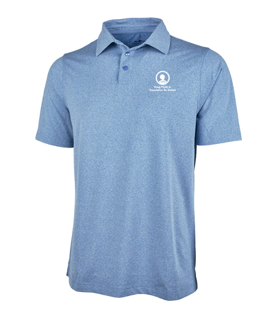 Doug Flutie Jr. Foundation - Charles River Men's Heathered Eco-Logic Stretch Polo (3318)