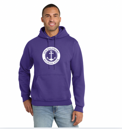 New Baltimore Run Club -Fleece Pullover Hooded Sweatshirt (PC90H)