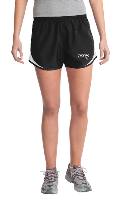 Canton Track & Field - Pantalones cortos deportivos para mujeres adultas (LST304)