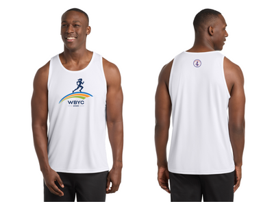 Impact Running Club - Camiseta de tirantes para competición masculina (ST356)