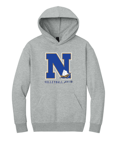 Norwell Volleyball - Adult Unisex Heavyweight Fleece Hoodie (DT6150)