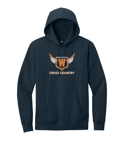 Walpole Middle School Cross Counrty - Unisex V.I.T Fleece Hoodie (DT6100)