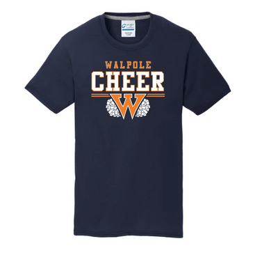 Walpole Youth Cheer- Port & Co® Youth Performance Blend Tee (PC381Y)