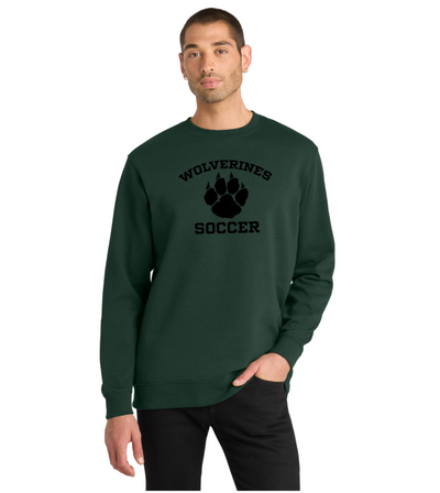 Westwood Girls Soccer - Unisex Fleece Crewneck Sweatshirt (DT6104)