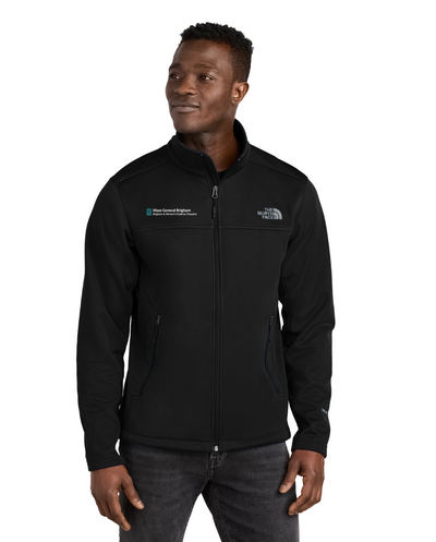 Hospital General Brigham Faulkner de Massachusetts - Chaqueta suave Ridgewall con logotipo en el pecho de The North Face (NF0A88D5)