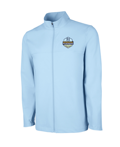 Parkway Running Club - Chaqueta elástica con cremallera completa Lexington para hombre de Charles River (9614)