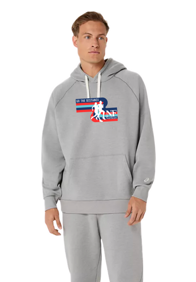 Neurofibromatosis Northeast - ASICS Unisex Fleece Relaxed Pullover Hoodie Grey Heather (2031F470)