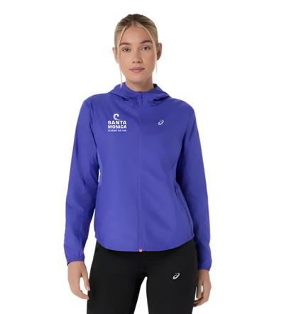 Chaqueta ASICS Silver para mujer Cobalt Burst (2012D148)