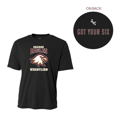 Camiseta refrescante de rendimiento Sharon Wrestling para hombre (A4N3142)