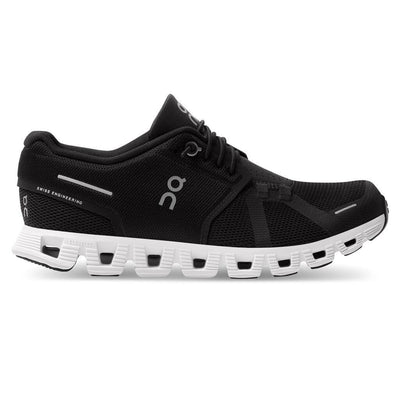 On Womens Cloud 5 - Black/White (59.98904)