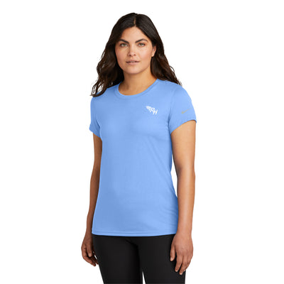 Nike Women's Swoosh Sleeve rLegend Tee (NKDX8734, TRH-01)